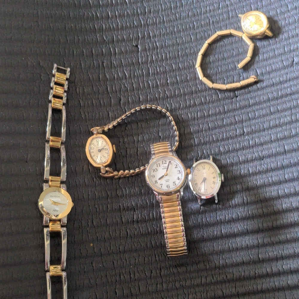 Timex Gold and Silver Vintage-Inspired Watches